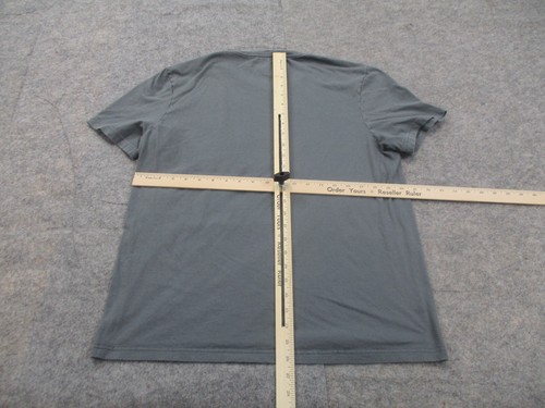 Michael Kors Shirt Mens Large Gray Crew Neck Short Sleeve Graphic Adult Tee - Picture 5 of 8