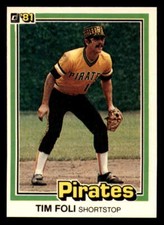 1981 Donruss Baseball - #1 to #110 - Complete your set - Pick your card