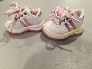 kid connection diamond iii pink and white baby girl shoes size 1 ebay baby girls shoes size 1