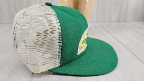 VTG PENNINGTON SEED Patch Green MESH SNAPBACK TRUCKER HAT MADE IN USA - Picture 5 of 12