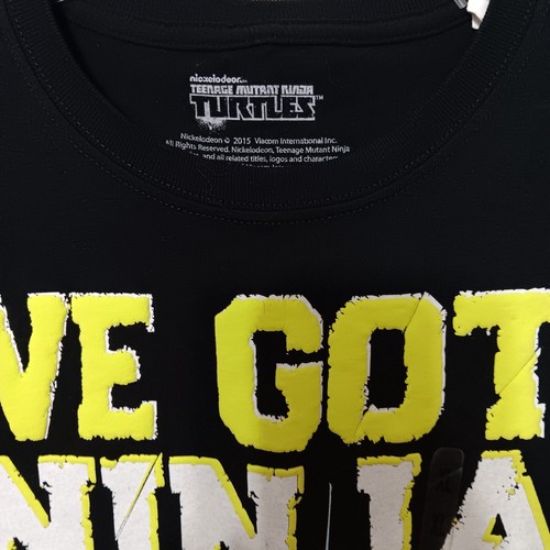 Teenage Mutant Ninja Turtles Boys T-Shirt XL (18-20) "We Got Ninja Skills" NEW - Picture 6 of 7