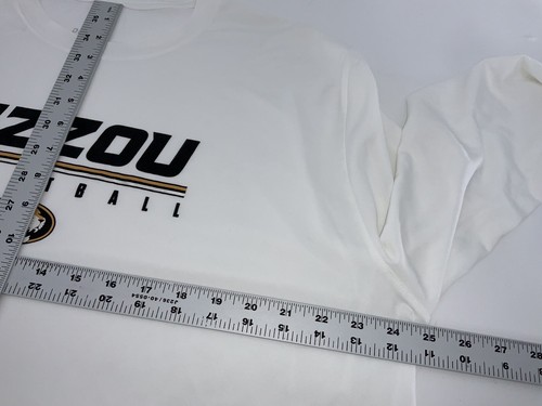 Mizzou Basketball Nike Dri-Fit Long Sleeve Crew Shirt XXL Men White YGI N4-163 - Picture 8 of 11