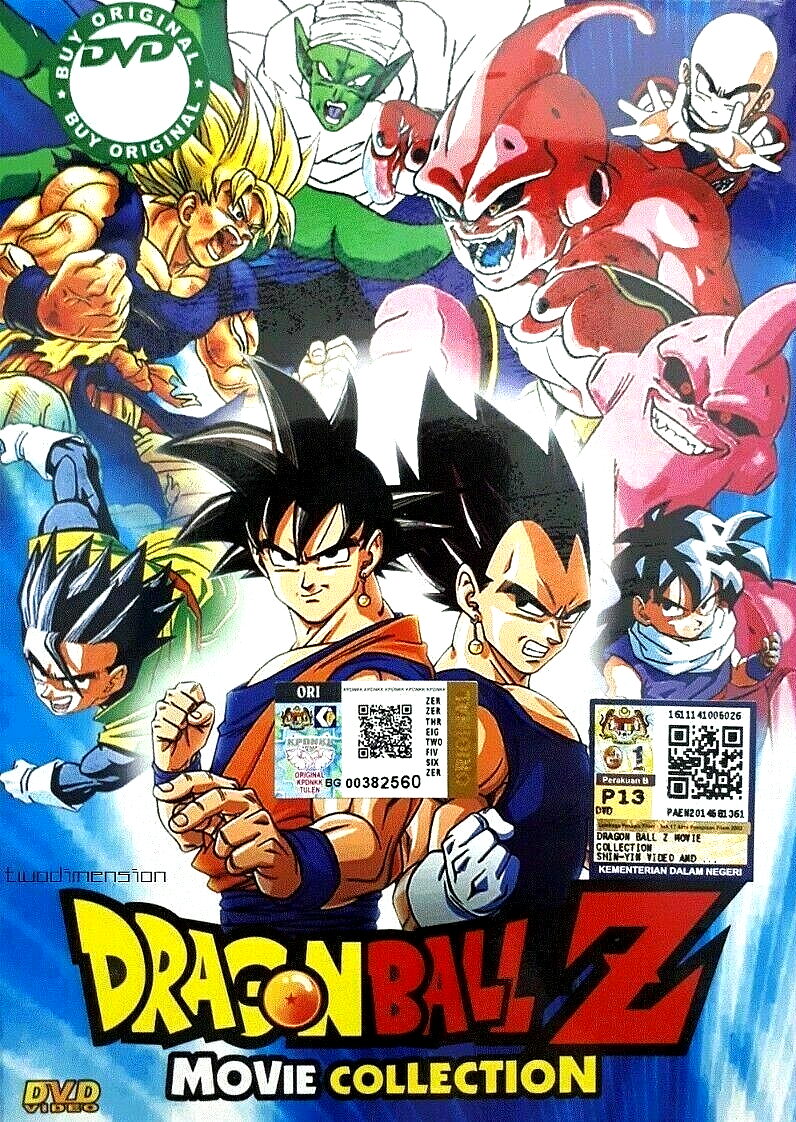 Anime DVD Dragon Ball Z 18 in 1 Movie Collection Eng Sub&all