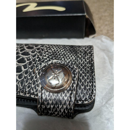 EVISU Evisu Super Rare Dokonjo Wallet Size 3 Python Pattern B limited From JAPAN image 4