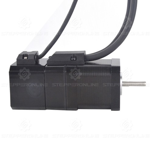 STEPPERONLINE Nema17 Motore passo-passo ad anello chiuso 48Ncm 2A con freno elettromagnetico - Foto 5 di 7