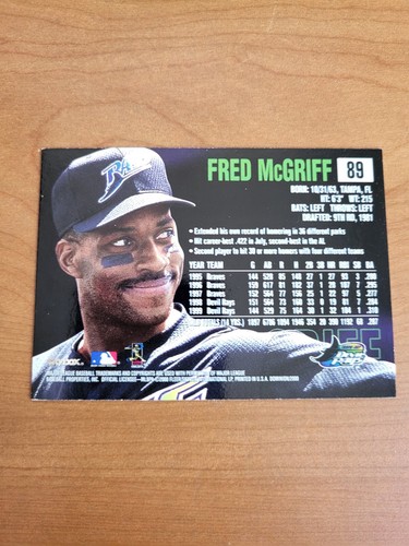 Lot of 3 Fred McGriff Skybox Metal/Dominion & Select Certified Edition Very Good - Picture 6 of 7