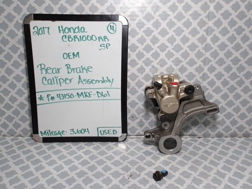 2017 Honda CBR1000RR SP OEM Rear Brake Caliper Assembly 43150-MKF-D61 - Picture 1 of 13