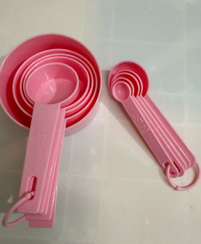 1 Set 10Pcs Measuring Spoon Black Measuring Cups For Baking - Picture 8 of 10