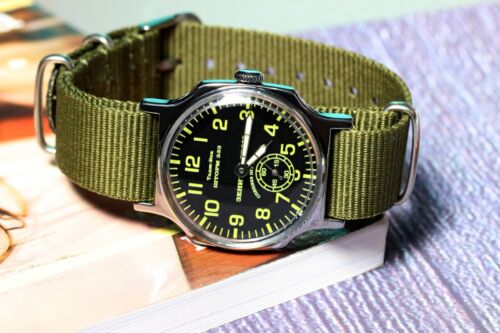 Vintage Soviet Military Watch for Men POBEDA - Rare Mechanical Timepiece - Picture 9 of 12
