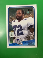 1988 Topps Ed "Too Tall" Jones Dallas Cowboys #266