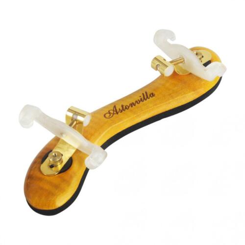 Adjustable Maple Wood Thick Soft Violin Shoulder Rest Padded for 4/4 3/4 1/2 1/4 - Picture 3 of 11