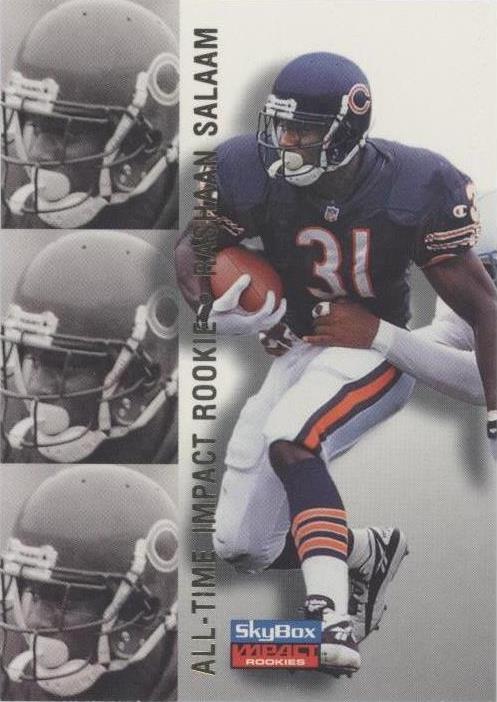 1996 Skybox Impact Rookies Rashaan Salaam #100 - 1 of 2