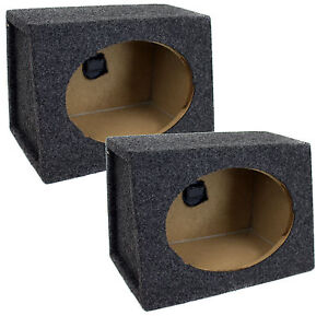 Q-Power-Angled-Style-6-x-9-Inch-Car-Audio-Speaker-Box-Enclosures-2-Speakers