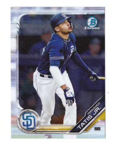 Tarjeta Bowman Chrome Fernando Tatis Jr Prospects 2019 Padres como nueva - Imagen 1 de 3