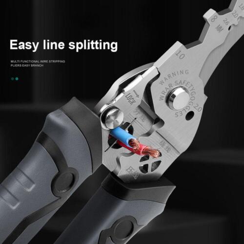 Multifunctional Wire Stripping Pliers Wire Stripping Best Electrician Tool L3A2 - Picture 9 of 9