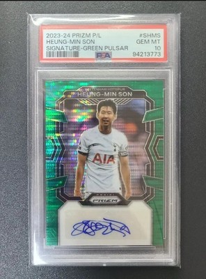 ☆PSA10☆ ソンフンミン 直筆サイン PANINI PRIZM EPL ☆PSA10☆ ソンフンミン 直筆サイン PANINI PRIZM EPL