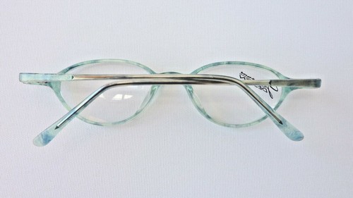 Brille Damengestell hellgrün kleine Gläser für großes Gesicht hohe Dioptrien - Picture 4 of 5