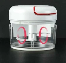 Fruit Vegetable Onion Garlic Cutter Press Manual Food Speedy Chopper Mini Slicer