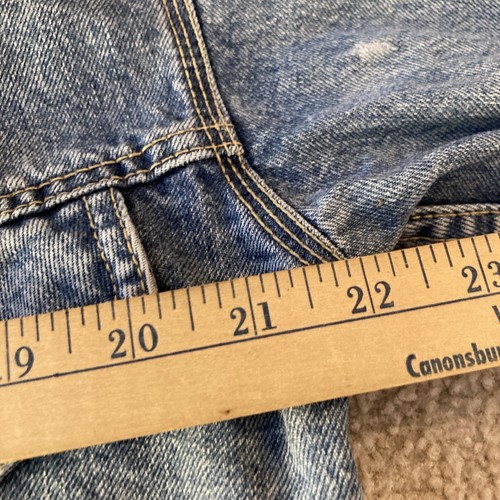 Vintage 1980's era CODE BLEU light wash denim trucker jacket Small Made In Japan - Picture 19 of 22