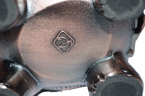 Vtg Ashtray Elephant Decorative Ashtray with Sliding Lid Metal Oasis Windproof - Picture 11 of 11