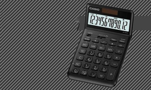 Genuine CASIO Stylish Calculator solar battery JW-200SC Extra Large display - Picture 19 of 29