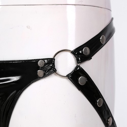 Men's Sexy Metal Studded Kilt Panel Underwear Tassel Skirt Gladiator Lingerie - Picture 15 of 20