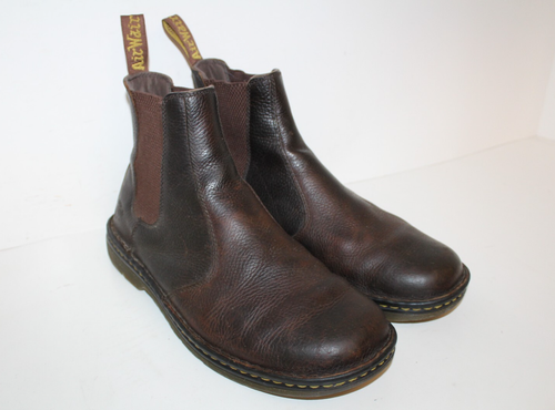 Botas Chelsea Dr Doc Martens Suffolk Para Hombre Talla 12 Cuero Marrón - Imagen 2 de 12