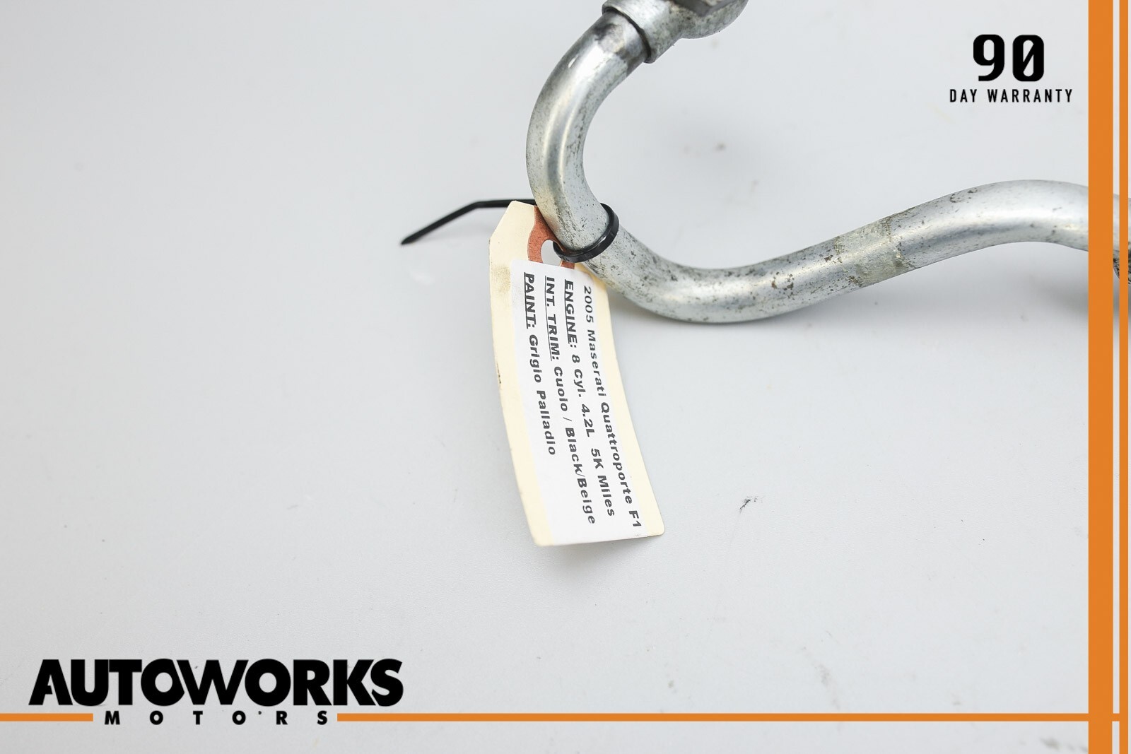 04-11 Maserati Quattroporte M139 P/S Power Steering High Pressure Line Hose OEM