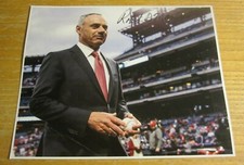 Rob Manfred Commissioner Autographed Signed 8X10 Photo MLB Baseball