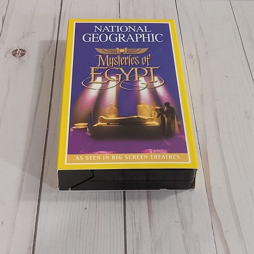 Mysteries of Egypt VHS Tape 1998 National Geographic Documentary - SHIPS FREE - Imagen 4 de 10