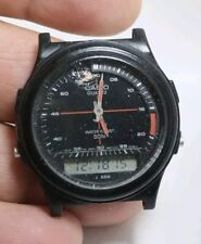 Vintage 1980's Casio Aqw-5 308 Module Dual Time Digital LCD Vintage 1980's Casio Aqw-5 308 Module Dual Time Digital LCD
