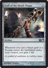 Staff of the Death Magus X4 (Magic 2014 (2013)) MTG (NM) *CCGHouse* Magic