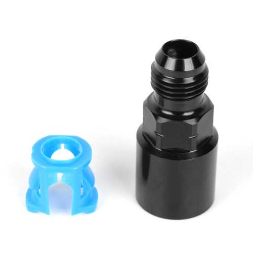 LS LS1 LS3 6AN to 3/8” Hose Quick Connect Fuel Rail Line Adapter Fittings - Picture 2 of 9