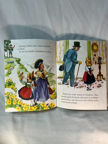 Little Golden Books Classic Stories Lot of 5 Hansel & Gretel Heidi - Bild 9 von 21