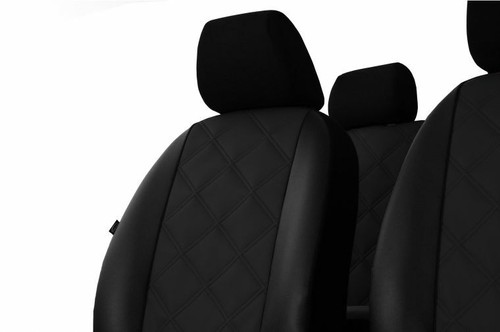 Juego completo de fundas de asiento a medida de cuero ecológico para Nissan Qashqai MK2 2013-2018 - Imagen 4 de 10