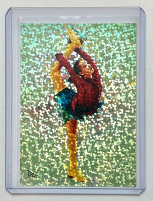 Julia Lipnitskaia Limited Artist Signed ''Olympic Medalist'' Refractor Card 1/1