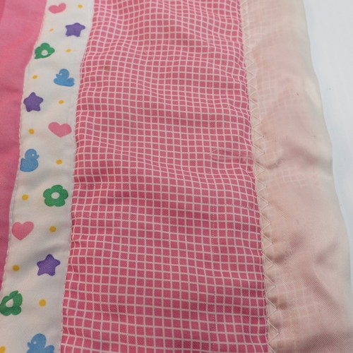 Fisher Price Vtg 1983 Baby Blanket Tummy Time Activity Mat Satin Edge Unisex - Picture 4 of 16