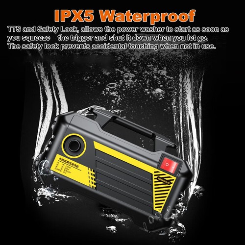 3200PSI Pressure Electric High Pressure Washer 3000W Motor Jet Sprayer 2.7GPM - Picture 10 of 14