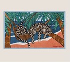 HERMES Paris Cotton Beach Towel Bath Mat Rug Blanket Jin et Leo Leopards 2023