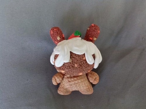Kidrobot X JENNIPHO CUSTOM ICE CREAM DUNNY V2.0 CARROT CAKE 1/1 No1 In Set