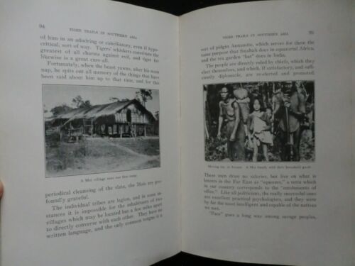 Tiger Trails in Southern Asia by Richard L Sutton (1926-1st) Big Game Hunting HB - Picture 16 of 20