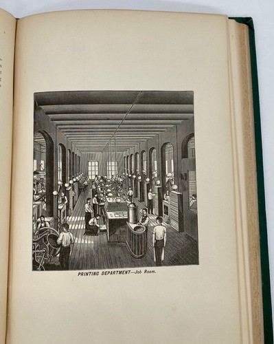 History of Government Printing Office illustrated 1881 by Kerr Books about Books - Imagen 6 de 18
