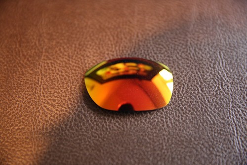 PolarLens POLARIZED Fire Red Iridium Replacement Lens for-Oakley Ten X - Picture 2 of 2