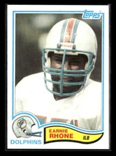 1982 Topps #135 Earnie Rhone - NM/MT+ Set Break - Sharp! RC