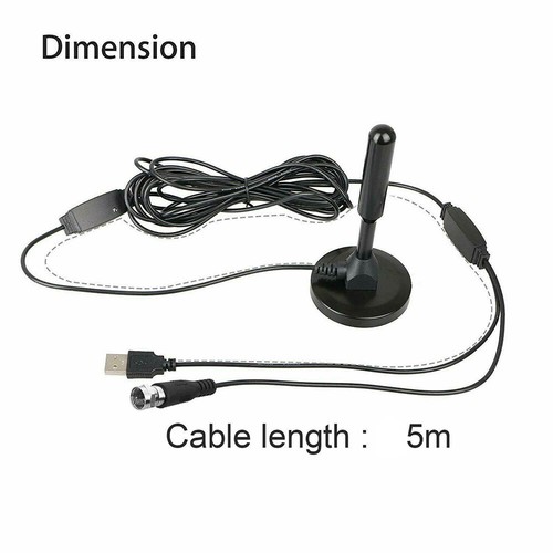 UK Best Portable TV Antenna Indoor Outdoor Digital HD Freeview Aerial Ariel - Picture 4 of 17