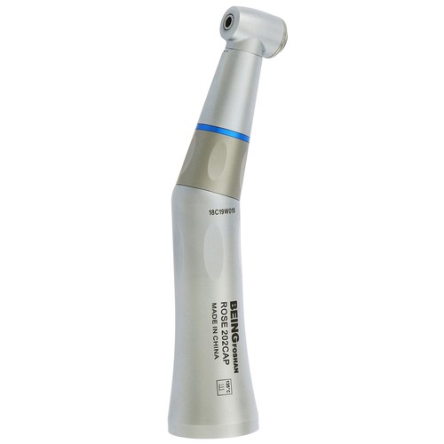 BEING Dental Low Speed Fiber Optic Handpiece Inner Water Contra Angle ISO E-Type - Foto 16 di 54