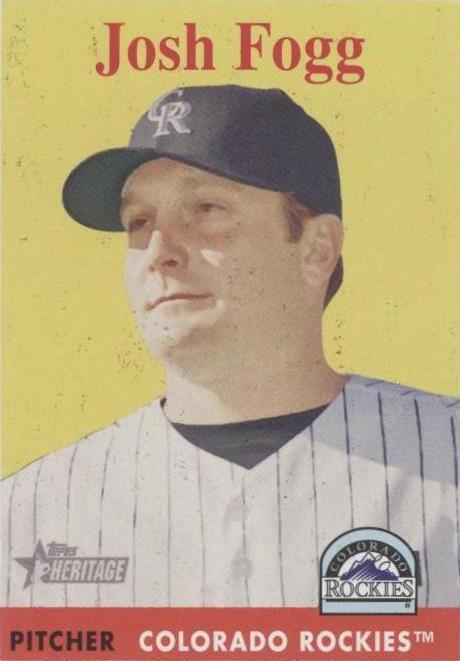 2007 Topps Heritage - Josh Fogg #200 - 1 of 1