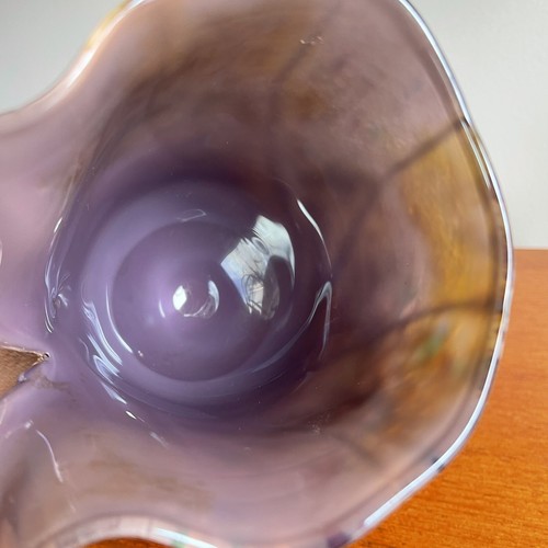 1980’s Doug Sweet Art Glas Vase - Signiert Vintage Mundgeblasen - Bild 6 von 8