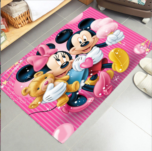 Mickey Mouse Floor Rug Bedroom Living Room Carpet Anti-Slip Doormat Floor Mats - Picture 4 of 9