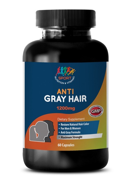 Anti Gray Hair Formula For Man Women Extra Strength 1 Bottle Ebay Gray Hair Solution For Men Women 1 Bottle